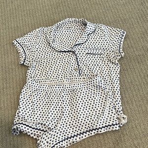 Blue Heart Roller Rabbit PJ’s